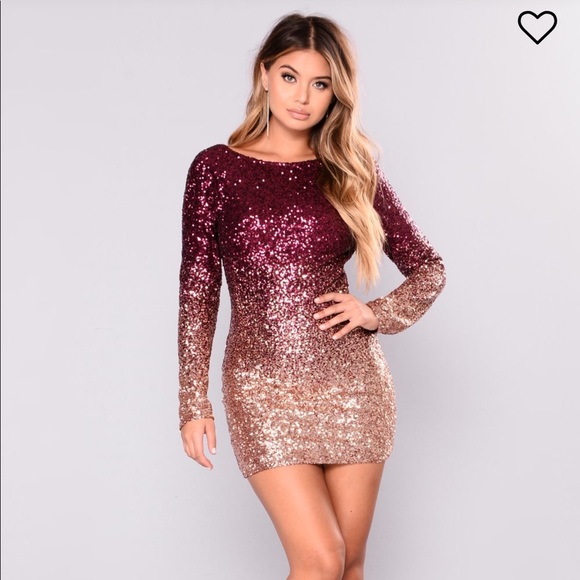 fashion nova nye dress